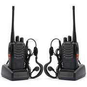 Baofeng BF-888S twin pack with two charging docks and earpieces
