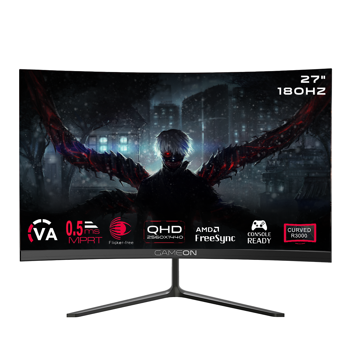 شاشة كمبيوتر GAMEON GOPS27180VA Pro-Series - صورة 5