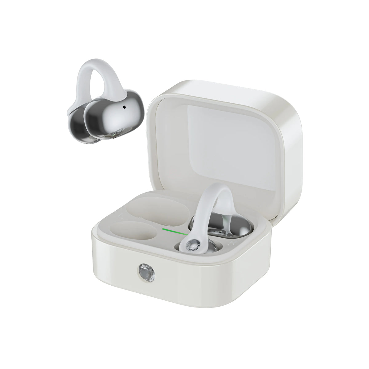 Green Lion Pearl Pods Wireless Earbuds - White – image 2