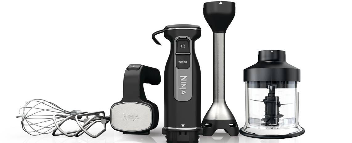 Ninja Foodi 3-in-1 Hand Blender, Mixer & Chopper 850W - CI100ME