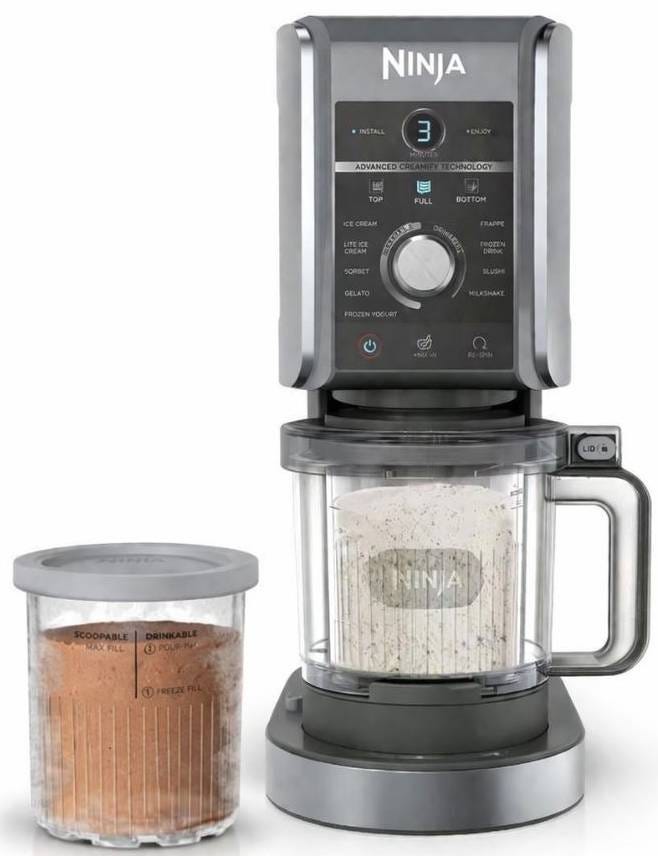 Ninja CREAMi Deluxe Ice Cream Maker - NC501ME