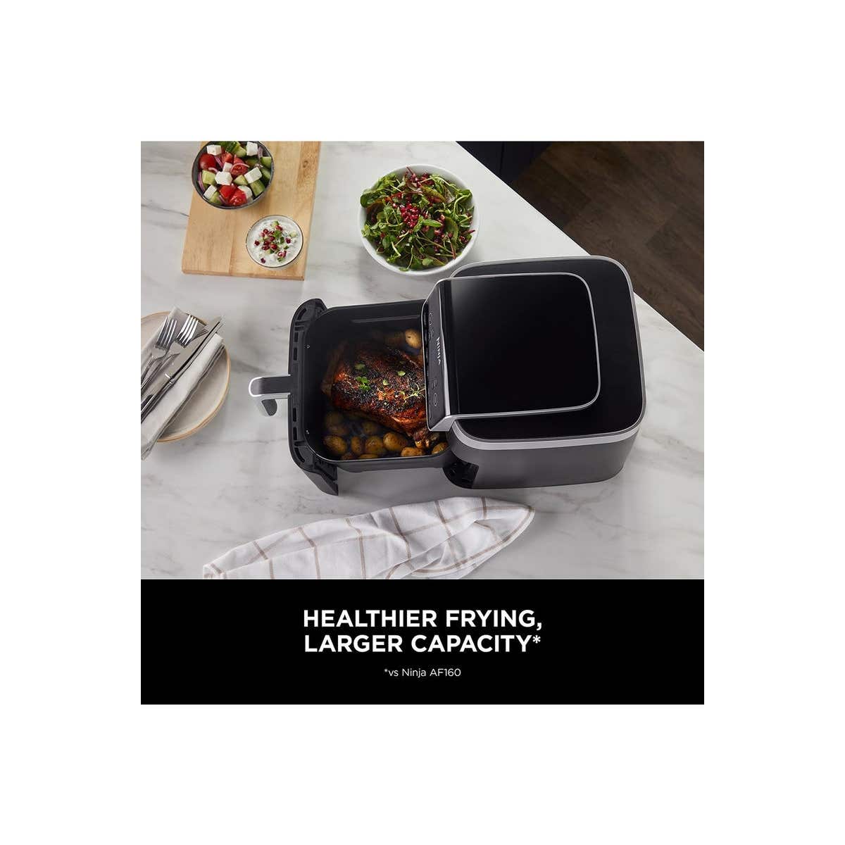 نينجا قلاية هوائية ماكس XL سعة 6.2 لتر 1750 واط - AF180ME - صورة 7