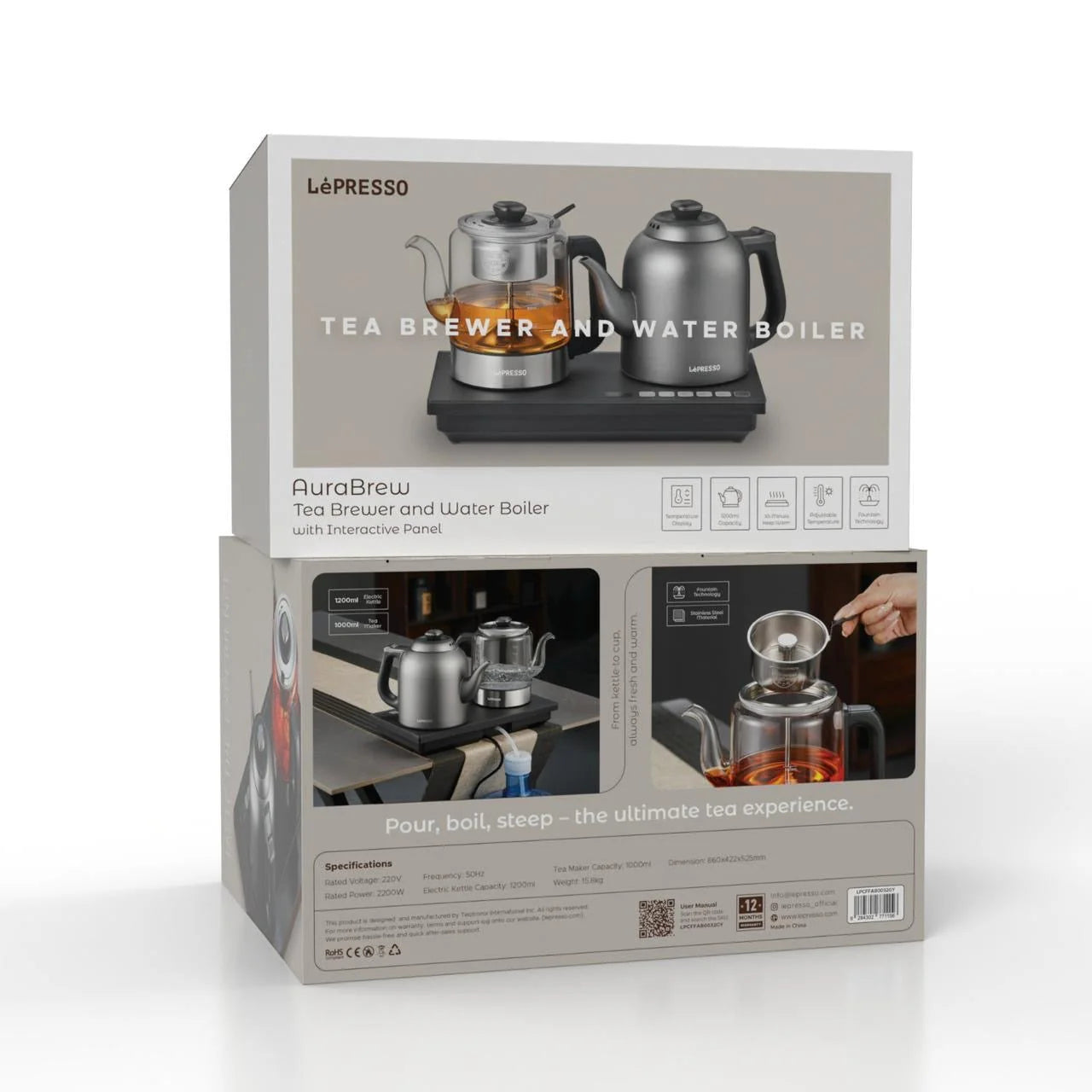 ORAPRO Smart Kettle and Tea Maker - Lepresso