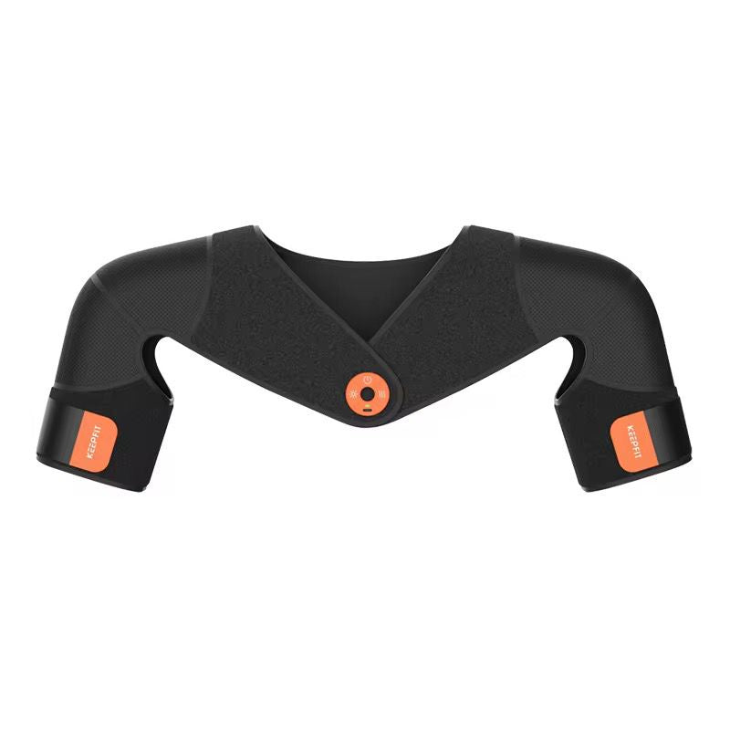 Wireless shoulder massager with heat - deep therapy and immediate pain relief