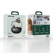 Green Lion Malibu Wireless Earbuds - Black