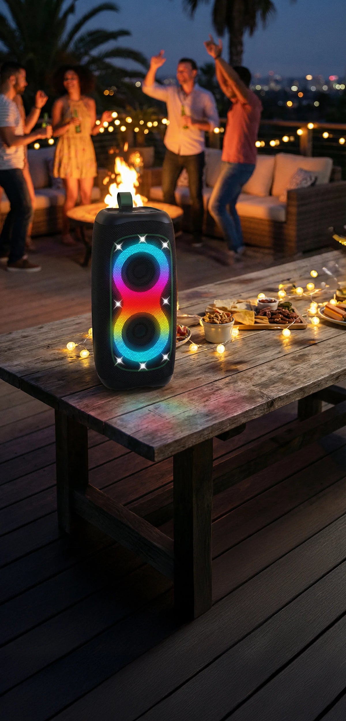 Green Lion Thunder 30 Portable Speaker Black – image 9