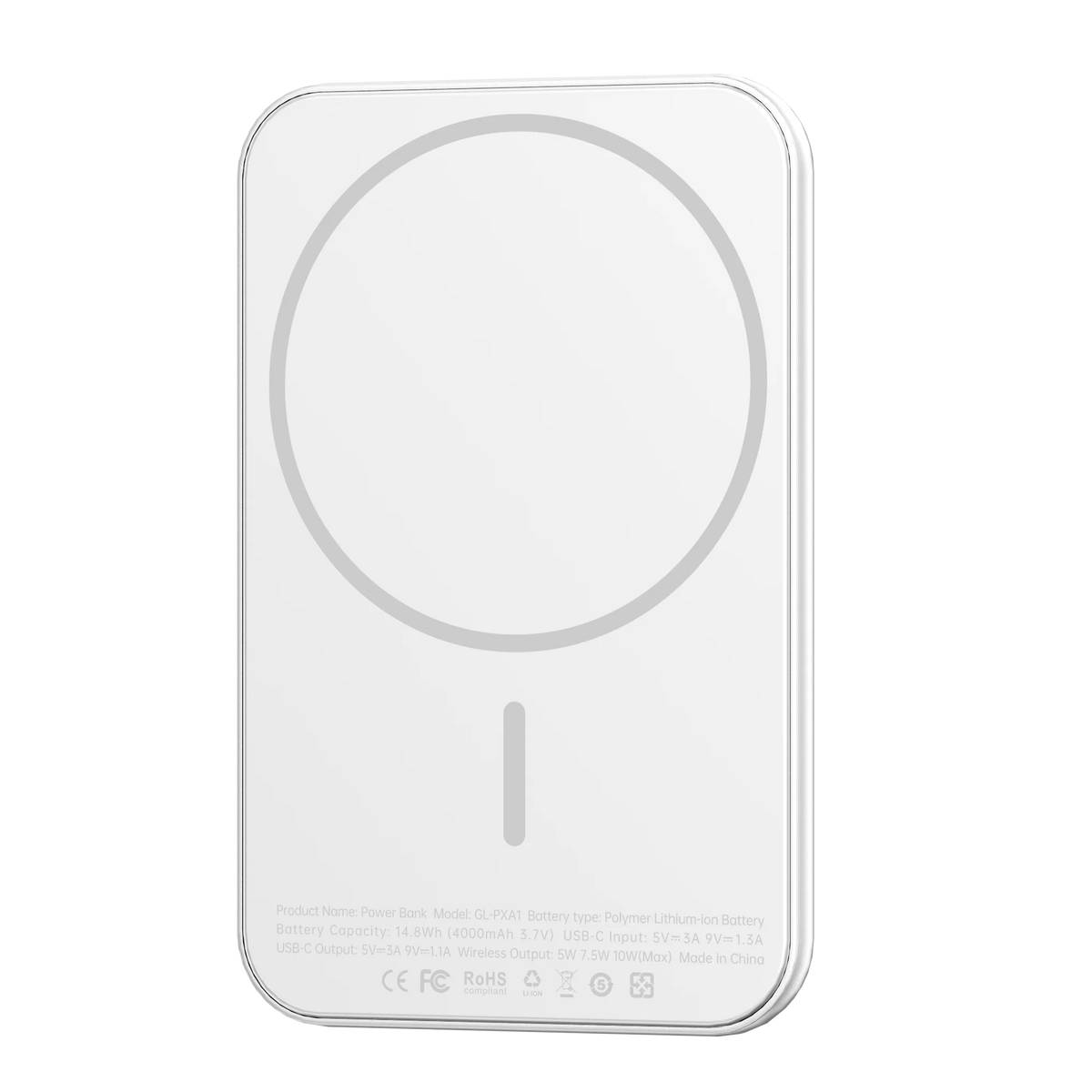 Green Lion Ultra Slim Mag 4000 m Ah Power Bank - Silver – image 4