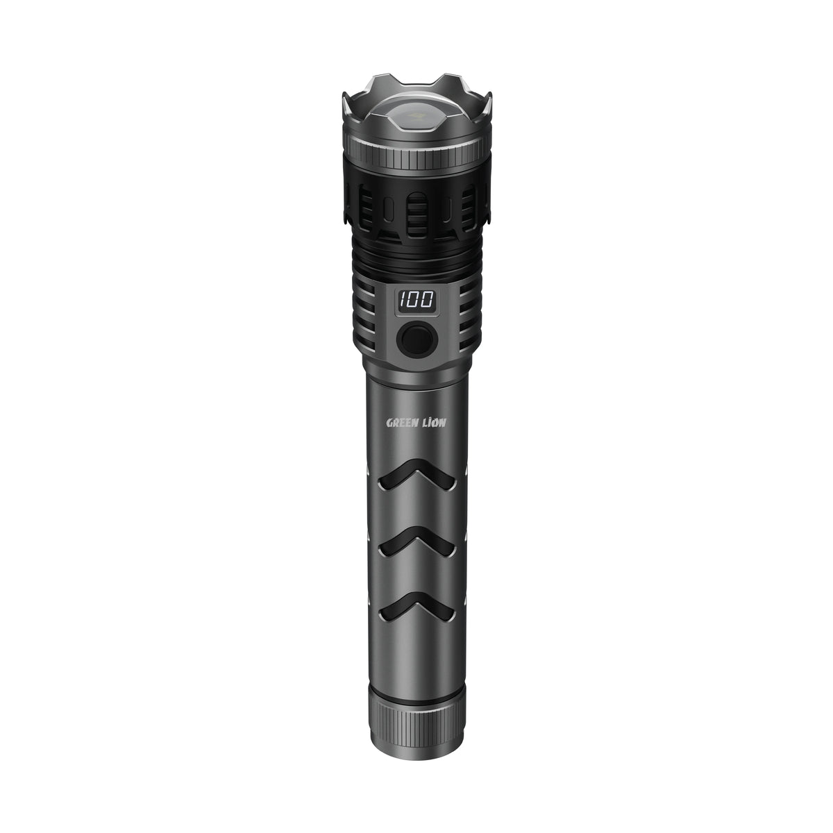 Green Lion Hunter Pro Portable Torch Grey – image 2