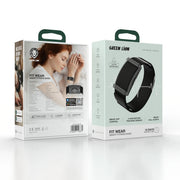Green Lion FITWEARSmart Fitness Band - Black
