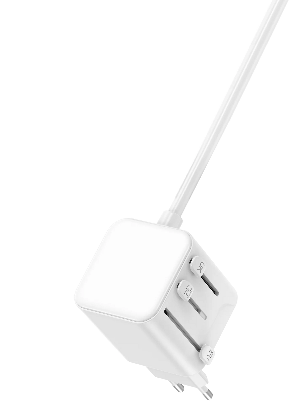 Green Lion Gs 600 Power Strip USB C USB A 2 Uk AC Outlets PD 30w White – image 4