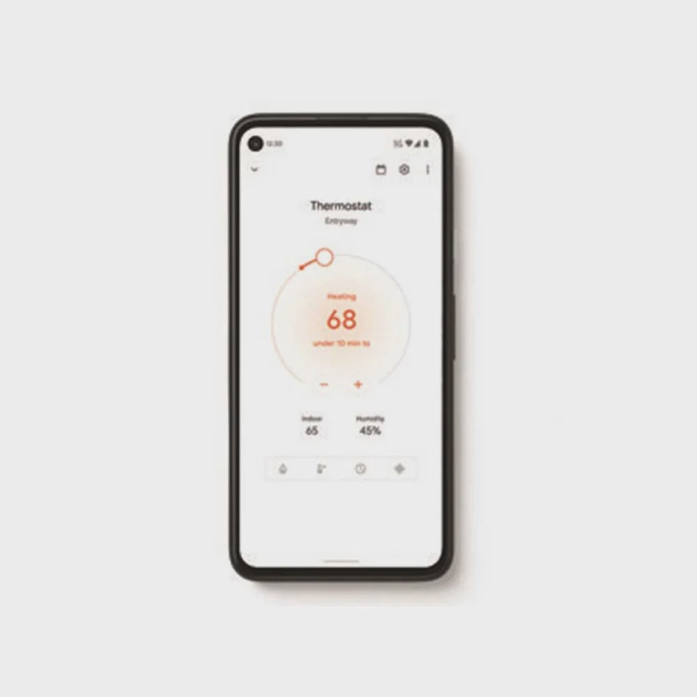 Google GA01334-US Nest Smart Thermostat للمنزل في الثلج - 3