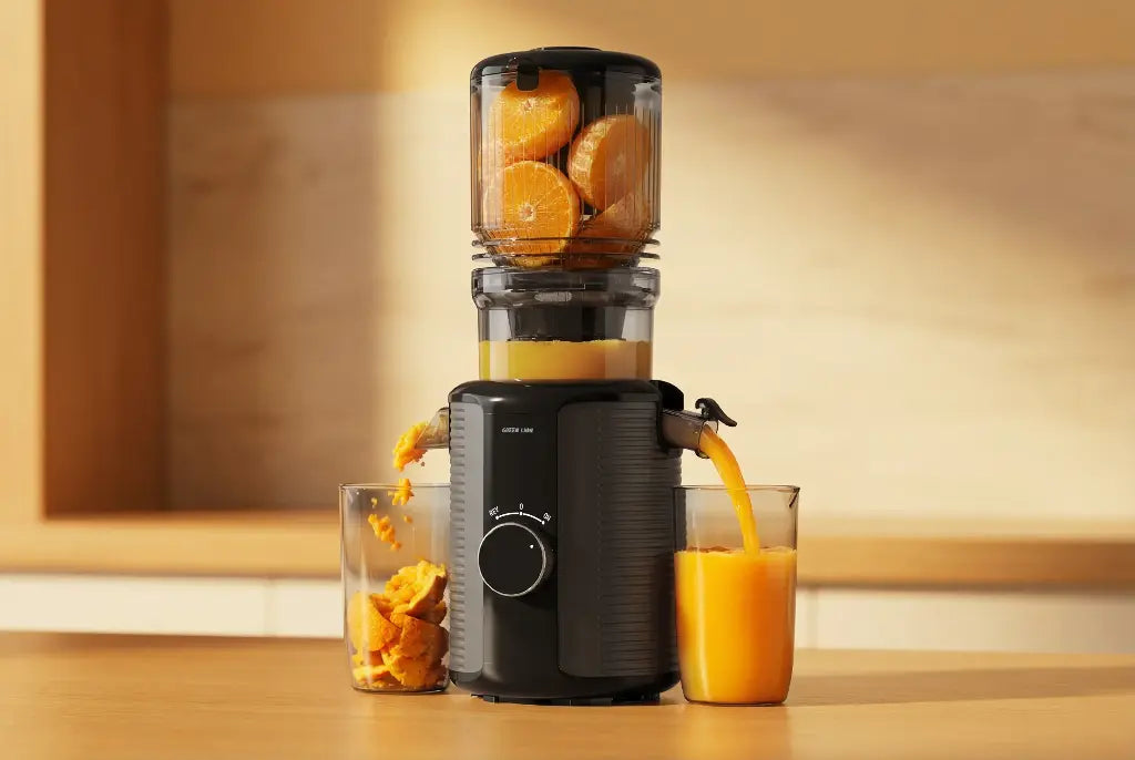 عصارة جرين ليون سلو جوسر برو بالضغط البارد 1.2 لتر – أسود | Green Lion Slow Juicer Pro 1.2L Cold Press - Black | صورة المنتج 3 / Product image 3