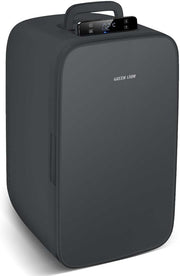 Green Lion Portable Mini Fridge, 22L Capacity, Cooling and Warming Function, AC/DC 65W, Compact and Low Noise Design, Black