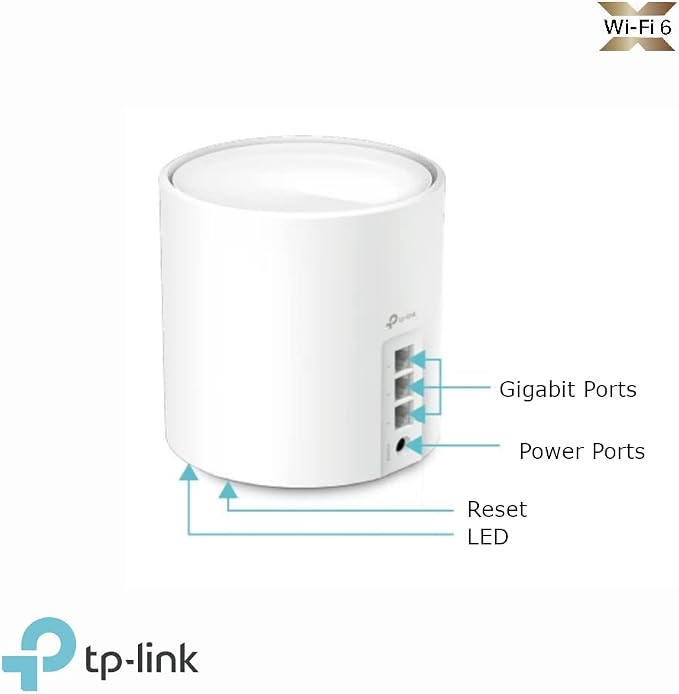 TP-Link Deco X50(3-pack) AX3000Mbps Mesh WiFi 6 System