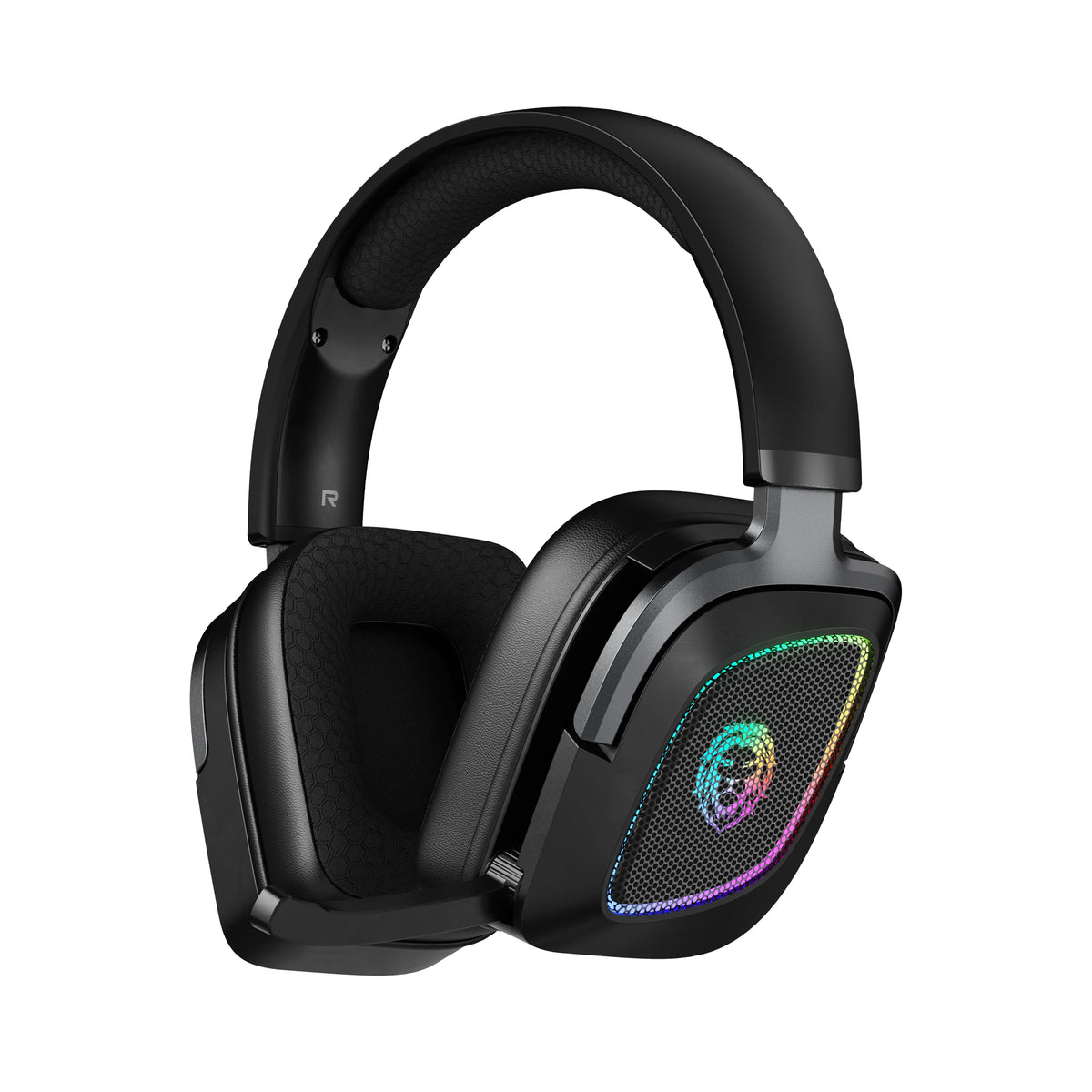 Green Lion Battle Wireless Gaming Headphones Black – image 3