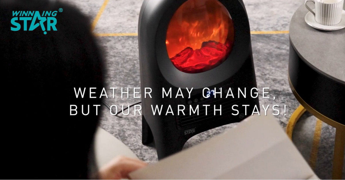 دفاية هوائية صغيرة وينينج ستار 2000 واط Winning Star Electric Space Heater