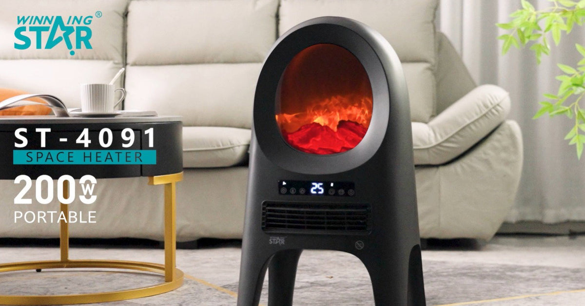 دفاية هوائية صغيرة وينينج ستار 2000 واط Winning Star Electric Space Heater