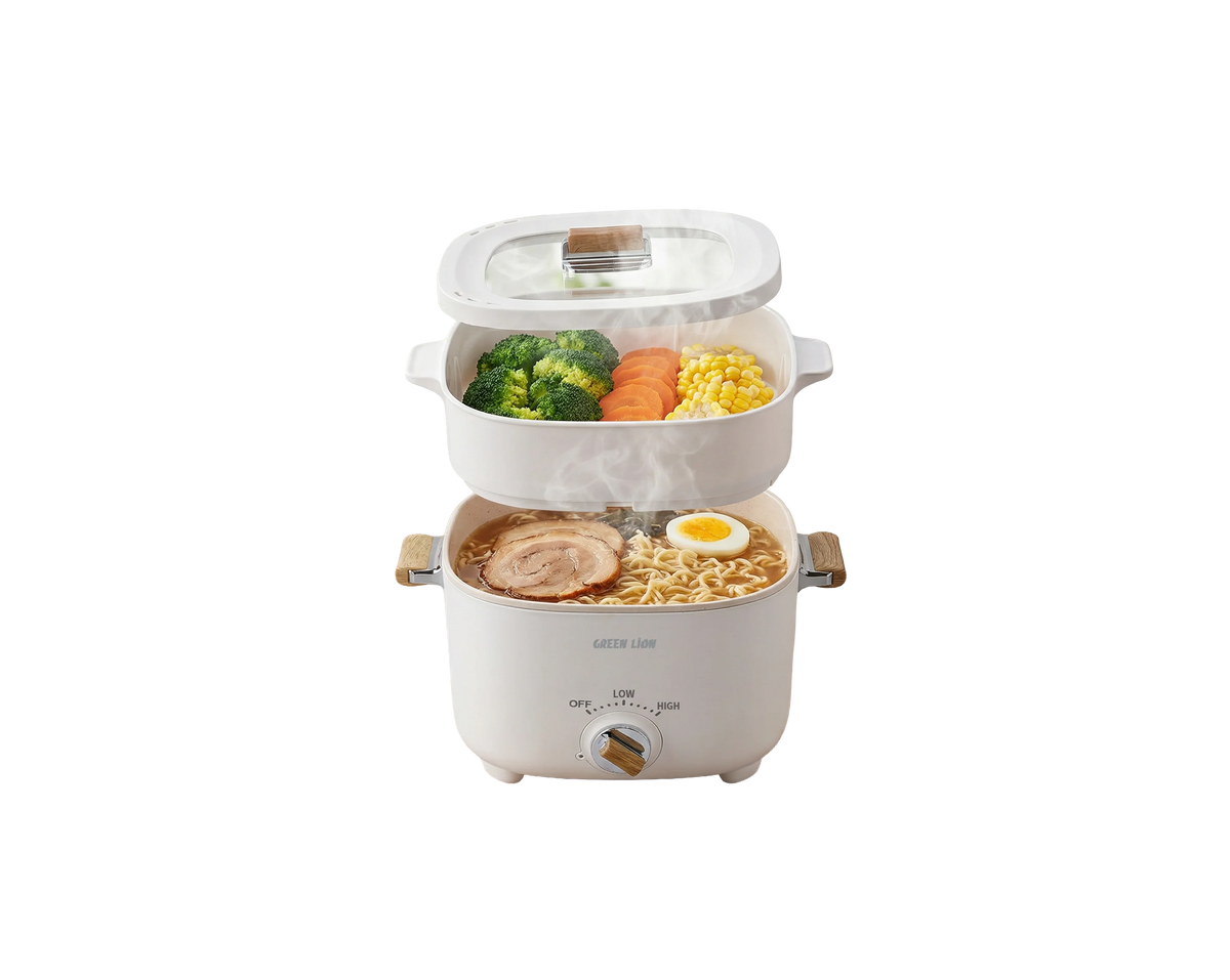 Green Lion Multi-Pot Electric Cooker - White – image 6