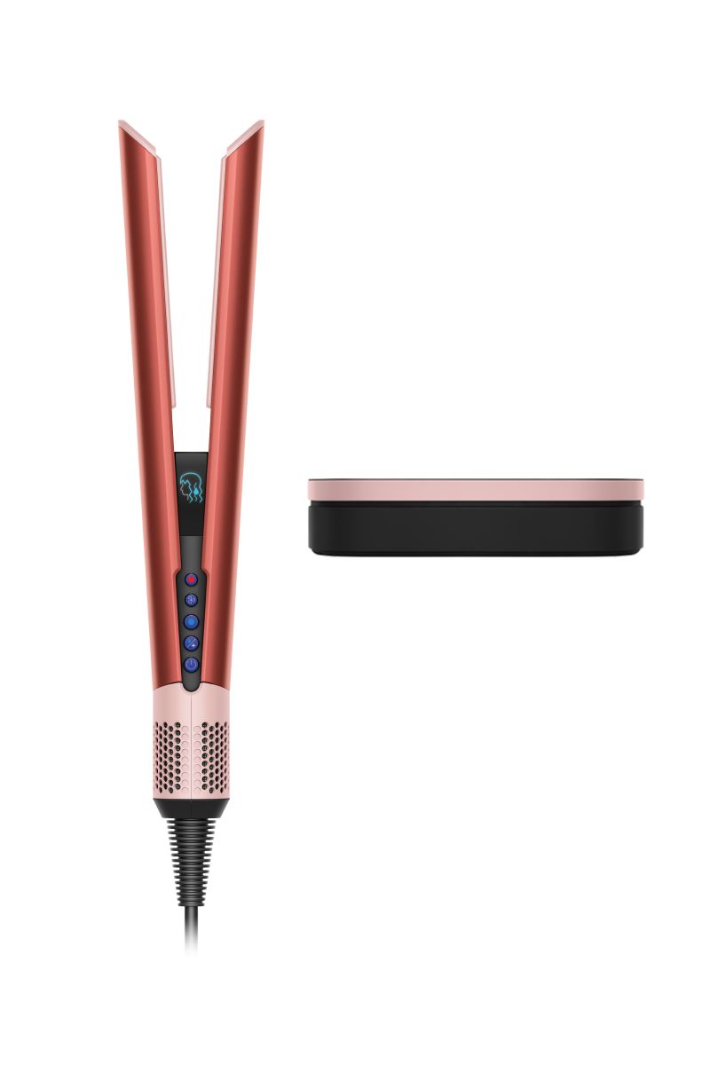 جهاز تمليس الشعر Dyson Airstrait™‎ - برونزي فراولة ووردي خدود