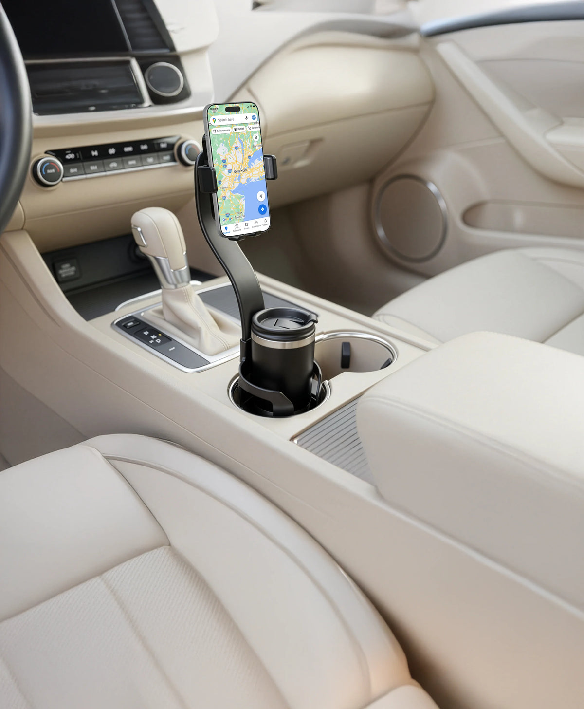 Green Lion Flex Grip Cup Holder Phone Mount Black – image 2