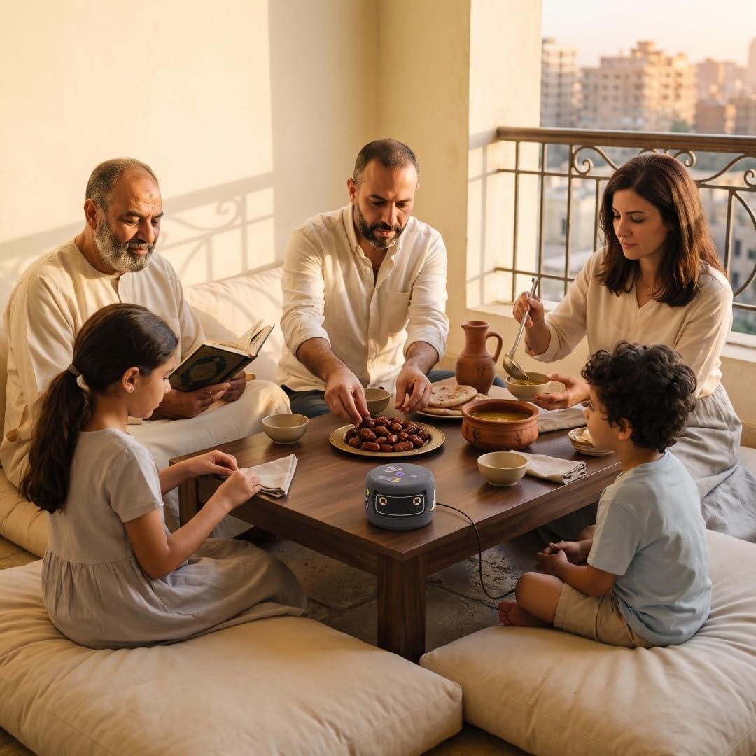 يانغو ياسمينا لايت | مكبر صوت ذكي بتقنية الذكاء الاصطناعي  يتحدث الإنجليزية والعربية | معلم أطفال ومترجم
