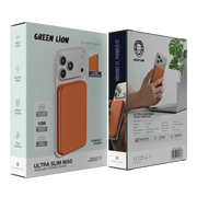 Green Lion Ultra Slim Mag 4000 m Ah Power Bank - Orange