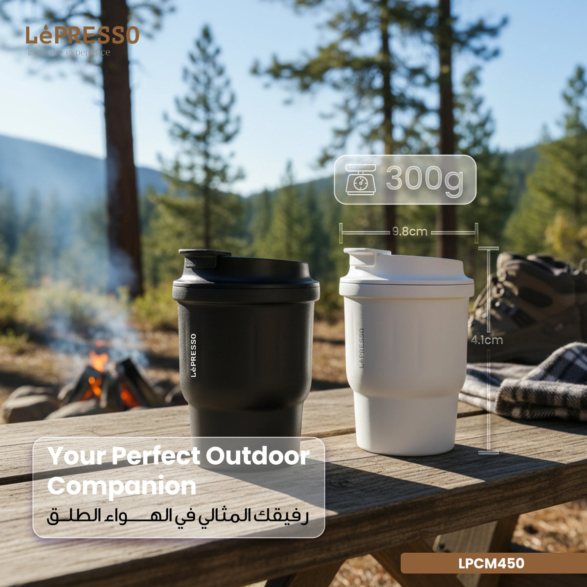 LePresso Insulated Tumbler Hot & Cold Drinks - White – image 10