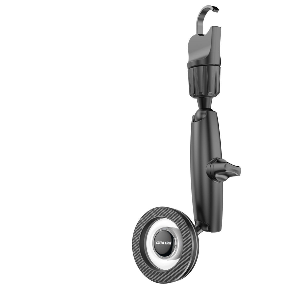 Green Lion Drive Mag Mirror Phone Holder Black – image 3