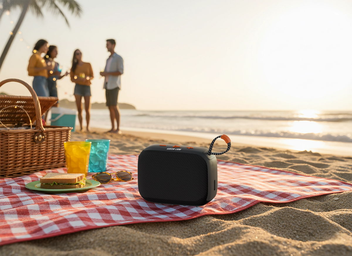 Green Lion Beatbox Portable Speaker Black – image 2