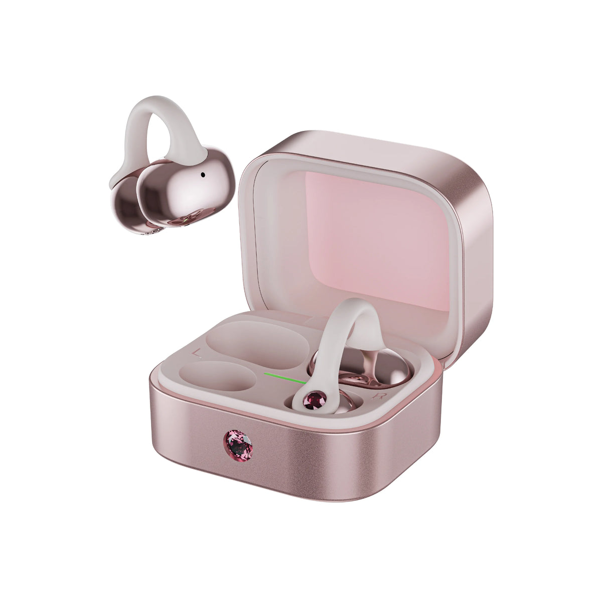 Green Lion Pearl Pods Wireless Earbuds - Pink – image 2