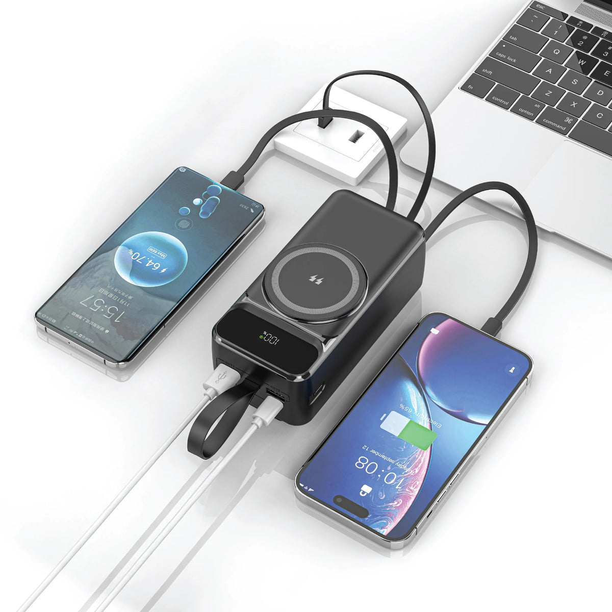 Green Lion Everton 40000mAh Power Bank PD 20w Black – image 3