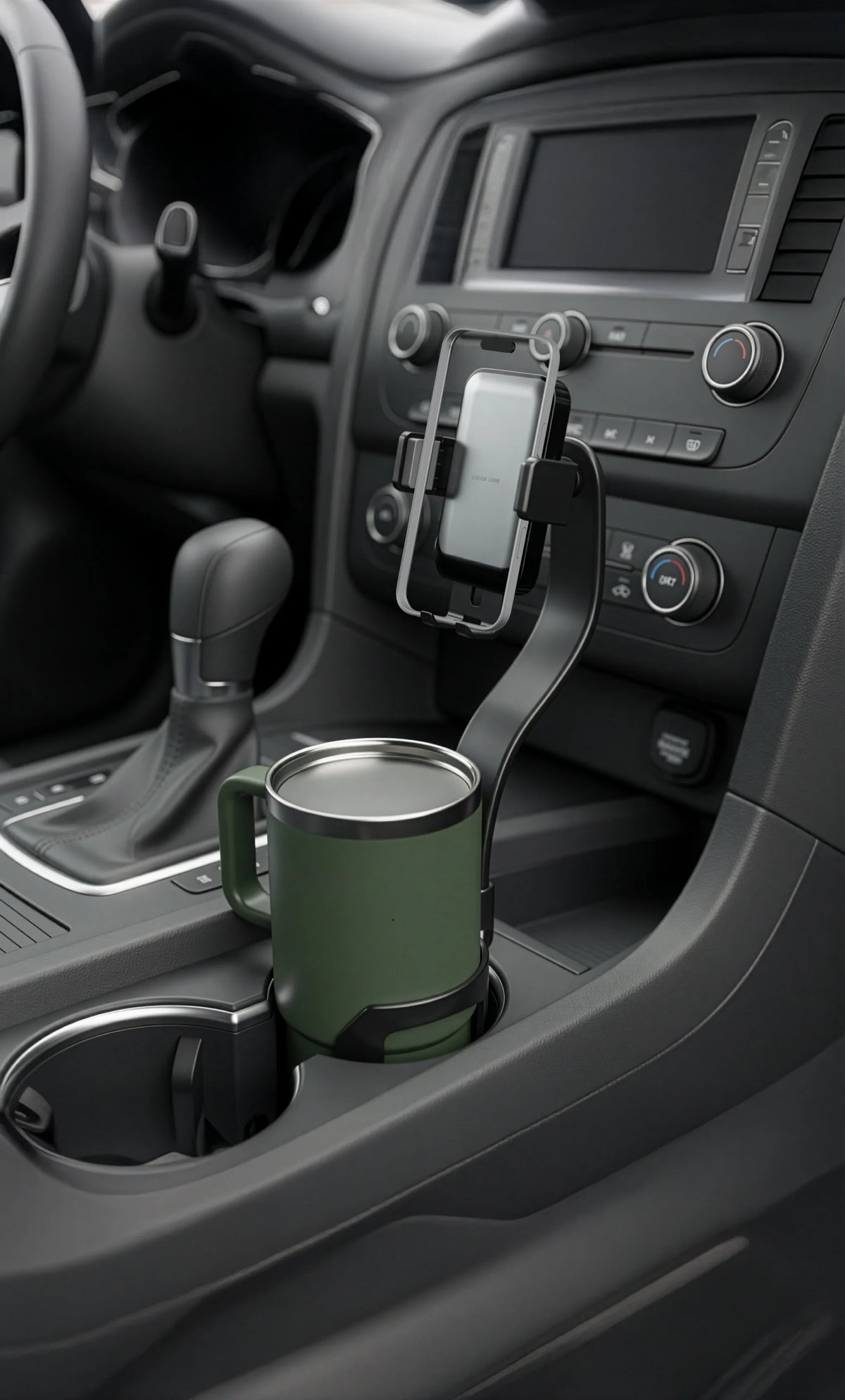 Green Lion Flex Grip Cup Holder Phone Mount Black – image 5