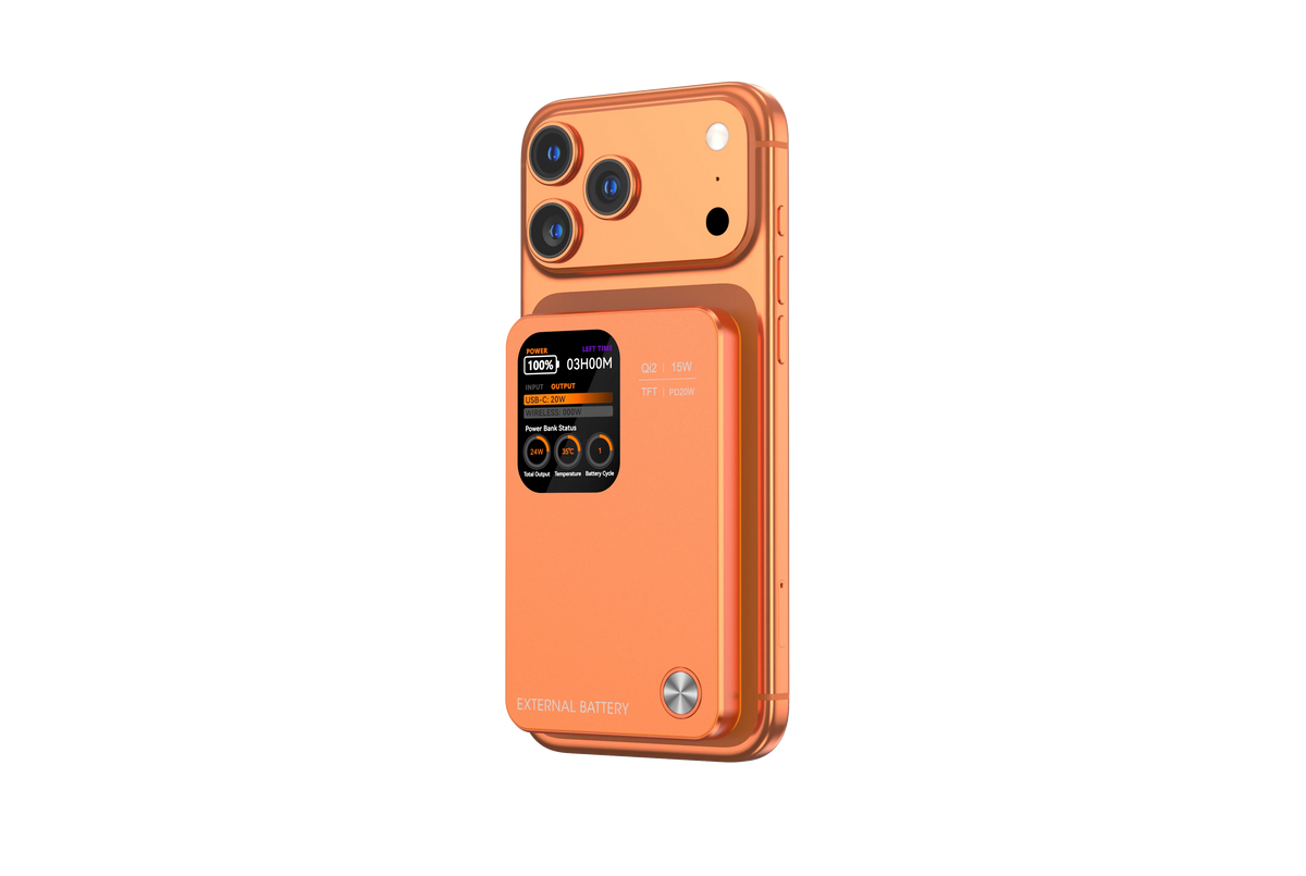 Green Lion G-Mag 3 IN 1 10000 m Ah Power Bank PD 20 W - Orange – image 6
