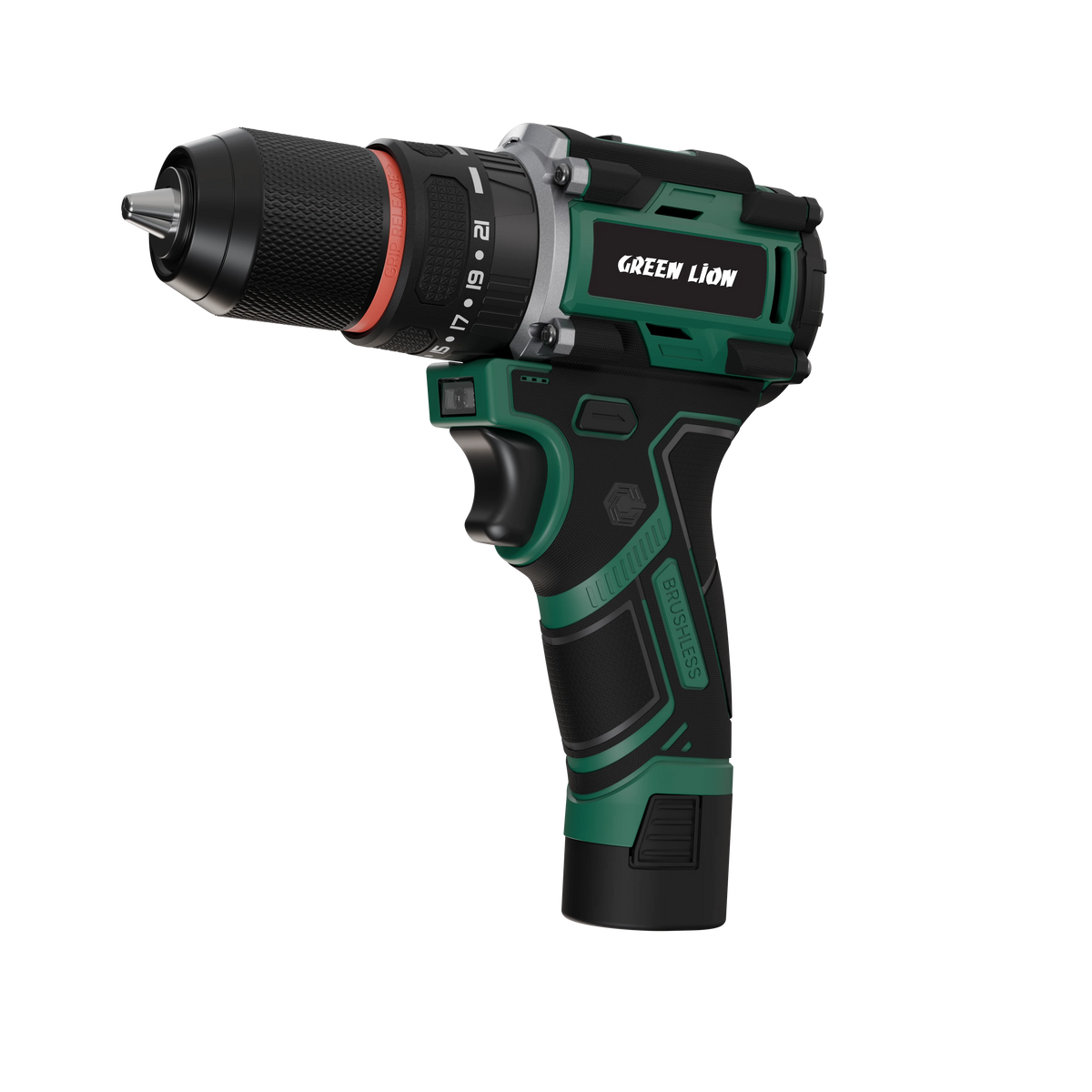 Green Lion GD-13 Power Pro Cordless Hammer Drill 16 V 2.0 Ah Battery – image 3