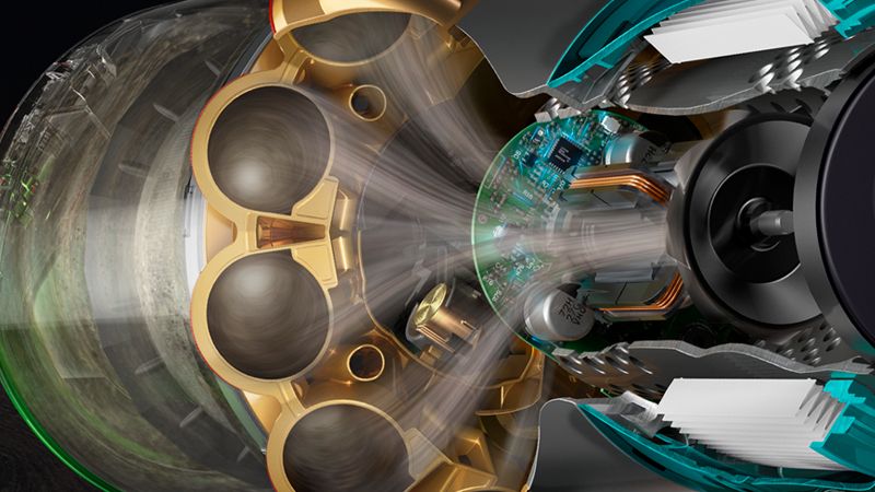 مكنسة Dyson V15 Detect™ Absolute اللاسلكية — عد الجسيمات في Dyson V15