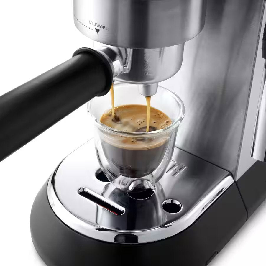 DeLonghi Dedica Espresso Coffee Maker and Electric Coffee Grinder Combo 1350W Coffee Machine with 120g Coffee Grinder