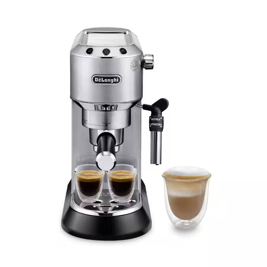 DeLonghi Dedica Espresso Coffee Maker and Electric Coffee Grinder Combo 1350W Coffee Machine with 120g Coffee Grinder