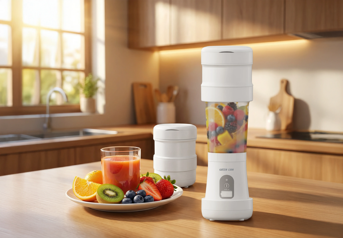 Green Lion Collapsible Portable Juicer 500ml – image 1
