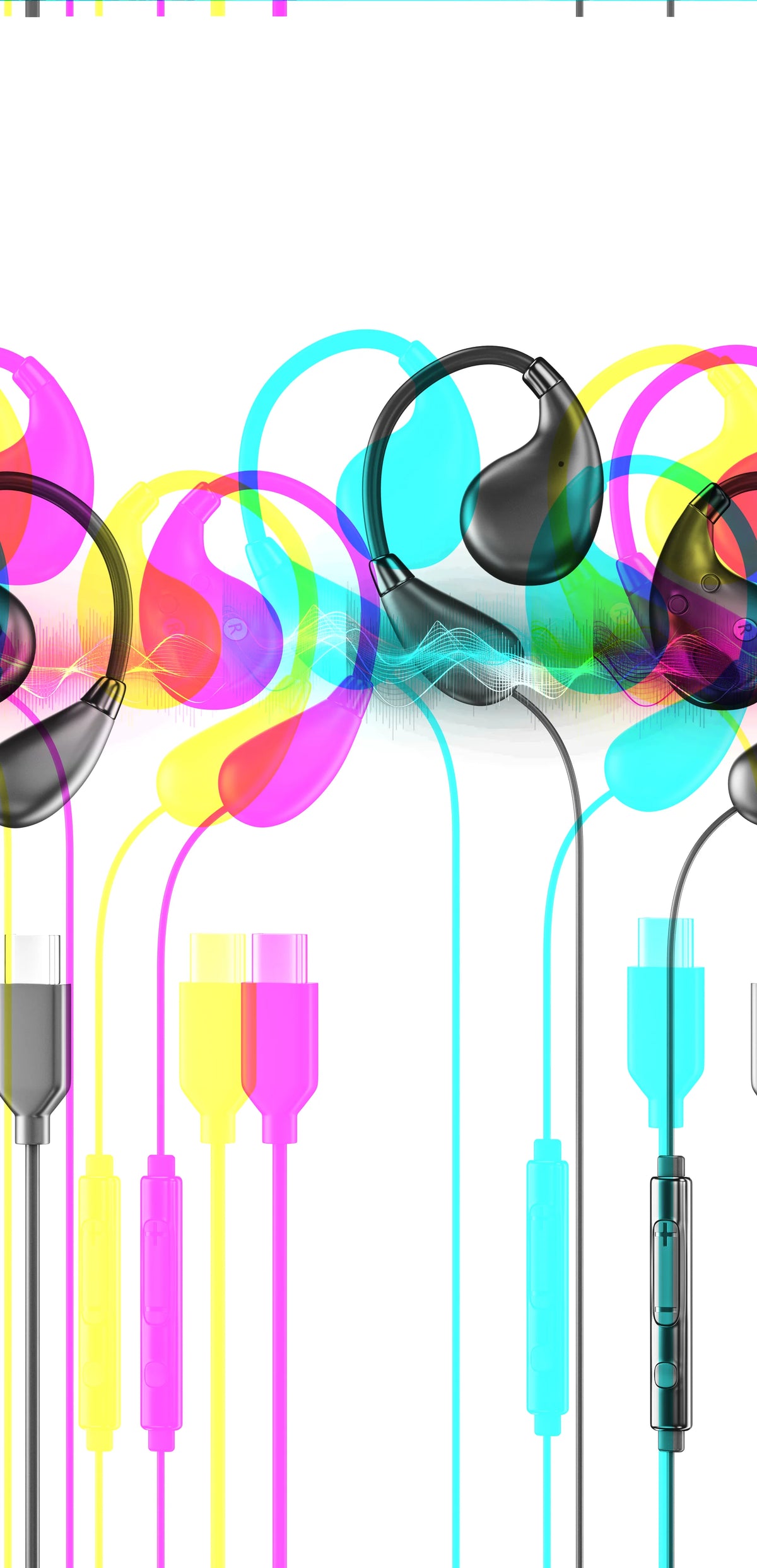 Green Lion Milan Wired Earphones Black – image 1