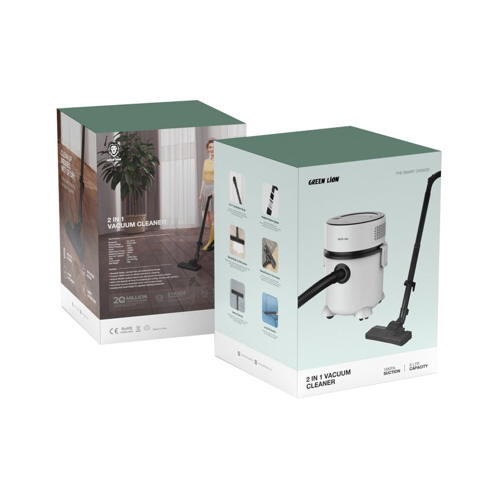 Green Lion 2-in-1 Vacuum Cleaner