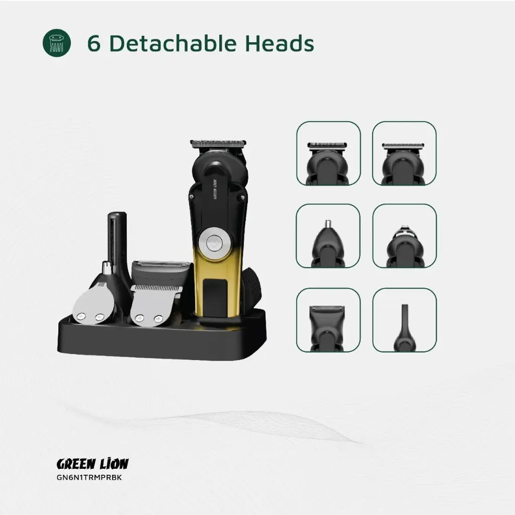 Green Lion 6-in-1 Trim Pro Grooming Kit