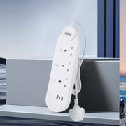 Winning Star Power Strip Extension Socket, 3 Outlets, 2000W, 3m