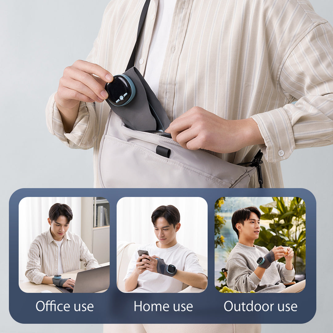 جهاز مساج المعصم الذكي بالتدفئة والاهتزاز DH047A | Smart Heated Vibration Wrist Massager DH047A | صورة المنتج 2 / Product image 2