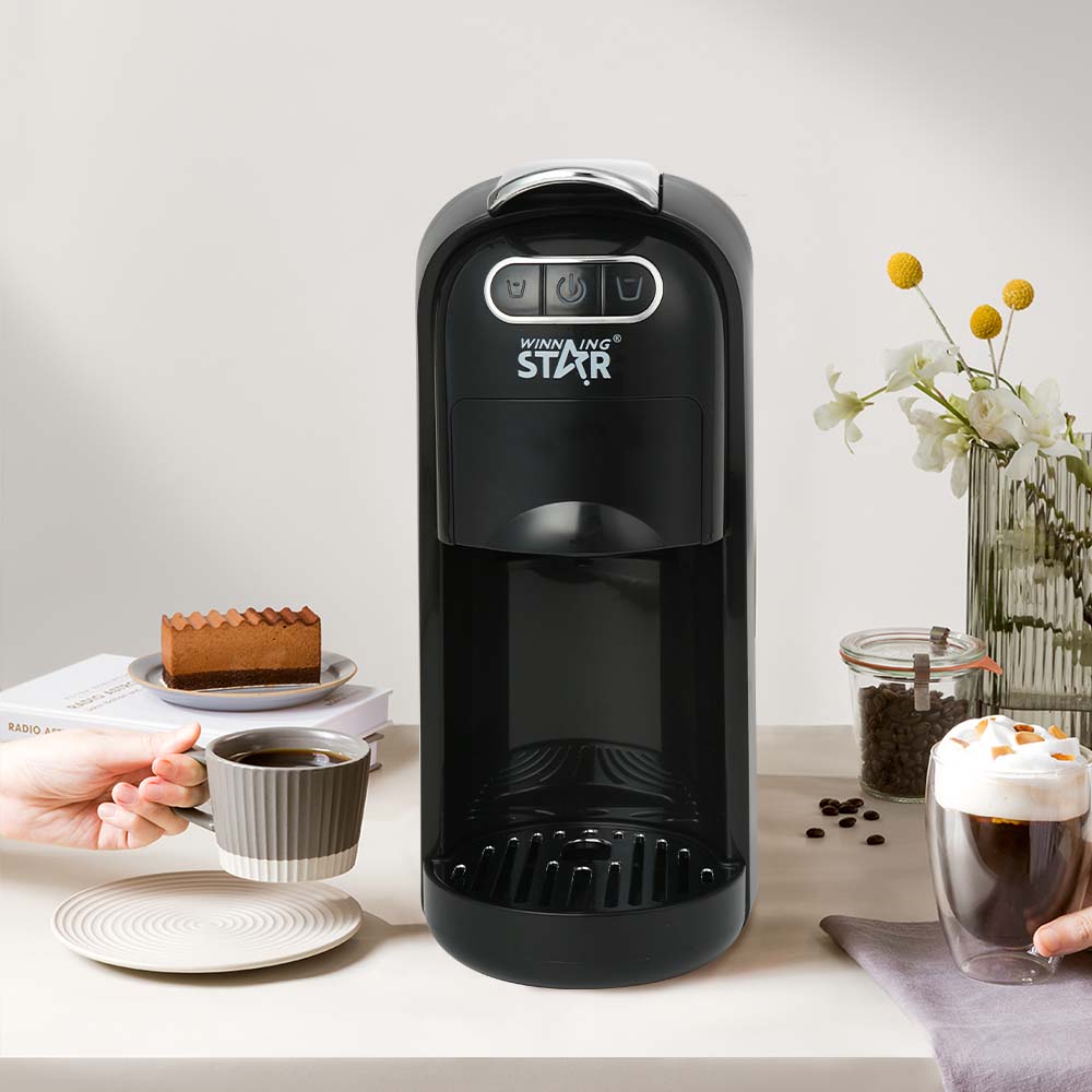 ماكينة قهوة كبسولات وينينج ستار 20 بار 1400 واط Winning Star Capsule Coffee Machine