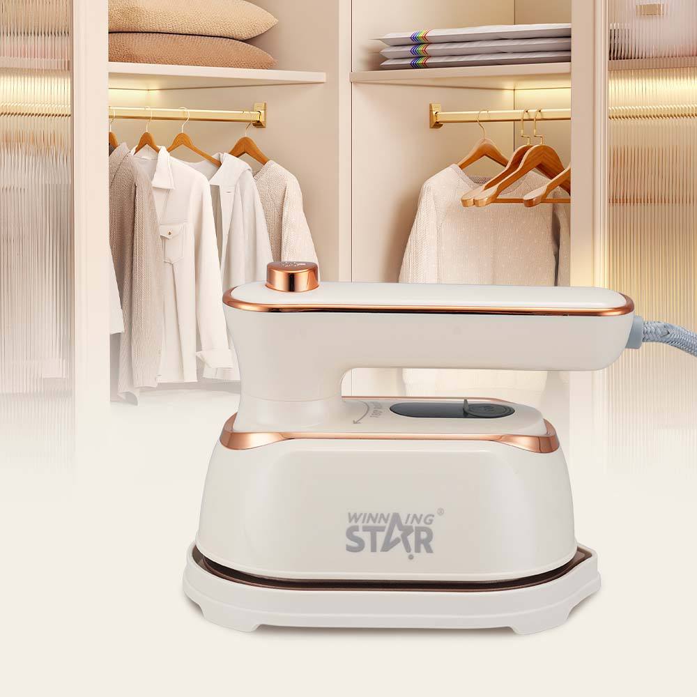 مكواة بخار للسفر صغيرة وينينج ستار 1000 واط Winning Star PTC Heating Travel Iron for Clothes