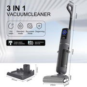 Winning Star Cordless Vacuum Cleaner with Mop, 16000Pa