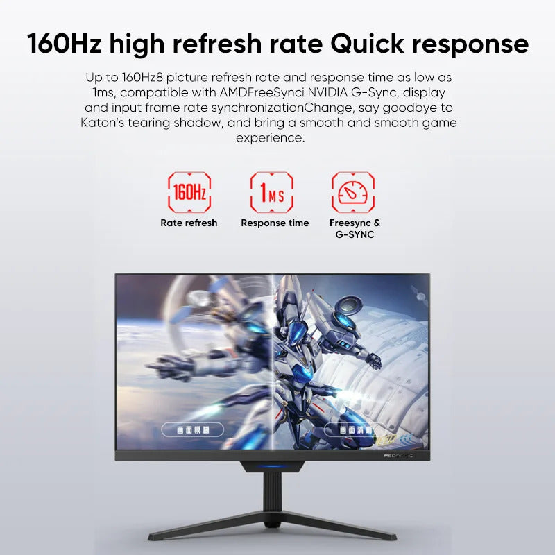 شاشة قيمنق 4k شاشة نوبيا ريد ماجيك 160 هرتز 27 بوصة Redmagic 4K Gaming Monitor