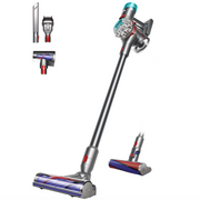 مكنسة كهربائية لاسلكية Dyson V8 Absolute بقوة شفط تصل إلى 110000 دورة في الدقيقة ومدة تشغيل 40 دقيقة وسعة سلة 0.54 لتر
