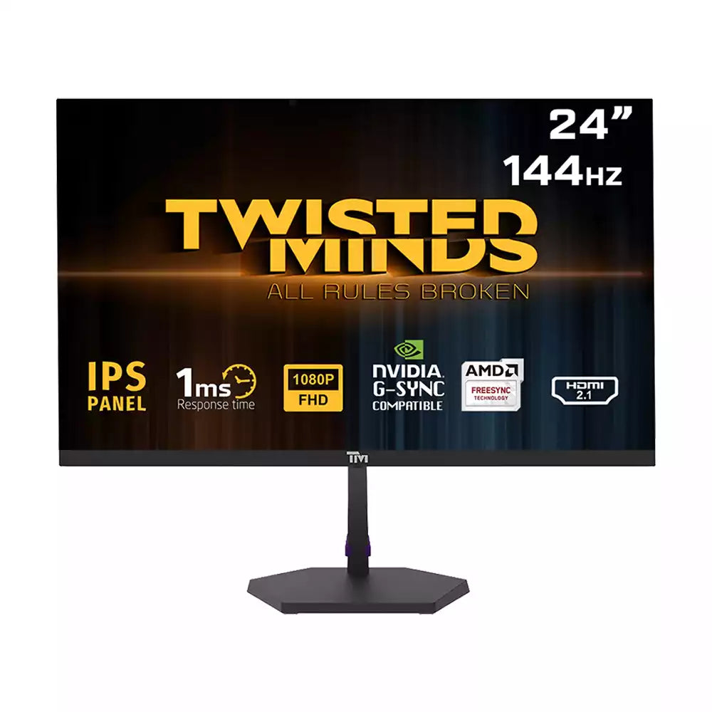 شاشة ألعاب Twisted Minds Eco Series مقاس 24 بوصة