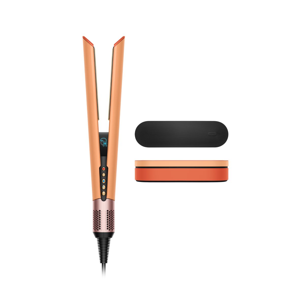 Dyson Airstrait™ HT01 Dryer and Straightener - Ceramic Apricot/Topaz